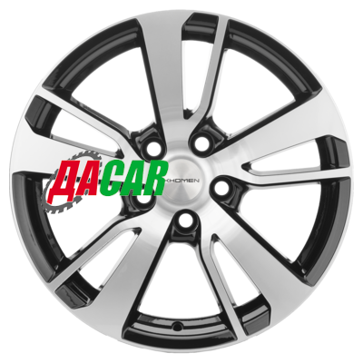 Khomen Wheels KHW1704 (Qashqai) 7x17/5x114,3 ET40 D66,1 Black-FP