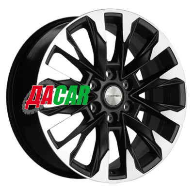 Khomen Wheels KHW2010 (LC 300 Tuning) 8x20/6x139,7 ET35 D95,10 Black-FP matt