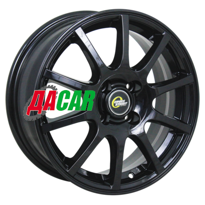 CrossStreet CR-16 6x15/5x100 ET38 D57,1 Black