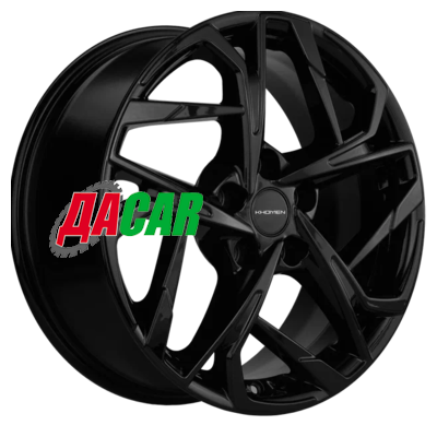 Khomen Wheels KHW1716 (Changan/Geely/Lexus/Toyota) 7x17/5x114,3 ET45 D60,1 Black