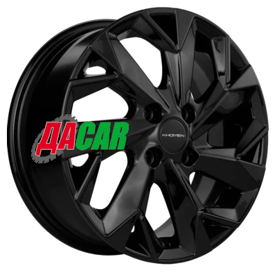 Khomen Wheels KHW1508 (Lada Granta) 6x15/4x98 ET35 D58,6 Black