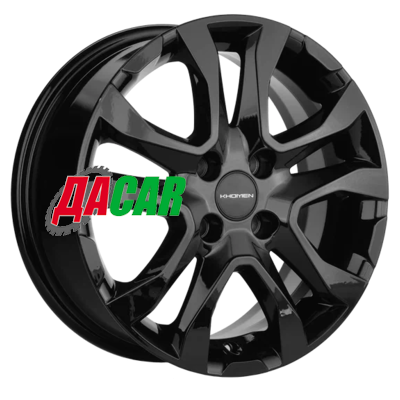 Khomen Wheels KHW1503 (Vesta) 6x15/4x100 ET50 D60,1 Black