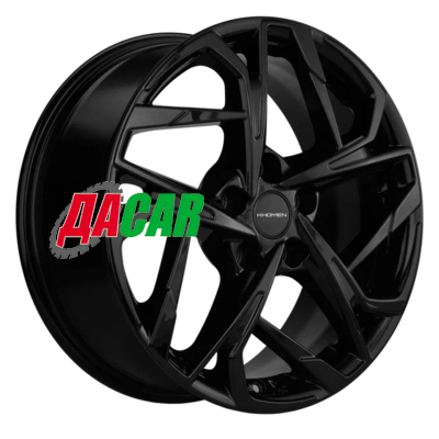 Khomen Wheels KHW1716 (Jac/Москвич 3) 7x17/5x108 ET40 D54,1 Black