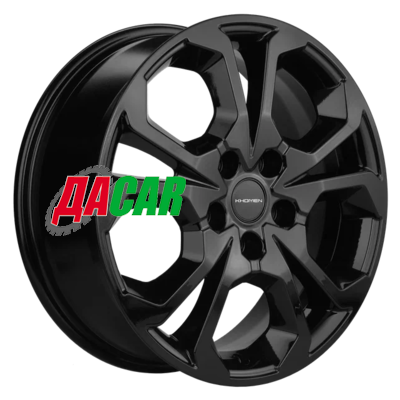 Khomen Wheels KHW1711 (Chery Tiggo 7pro) 6,5x17/5x108 ET33 D60,1 Black