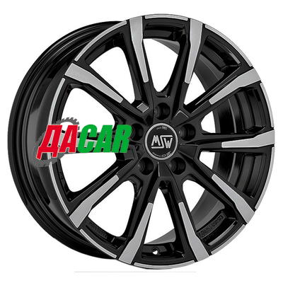 MSW 79 7x17/5x114,3 ET45 D67,05 Black Full Polish