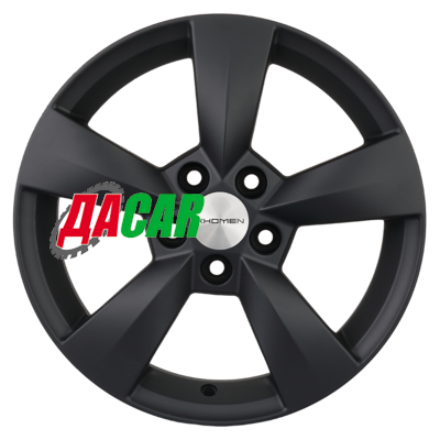 Khomen Wheels KHW1504 (Fabia) 6x15/5x100 ET43 D57,1 Black matt
