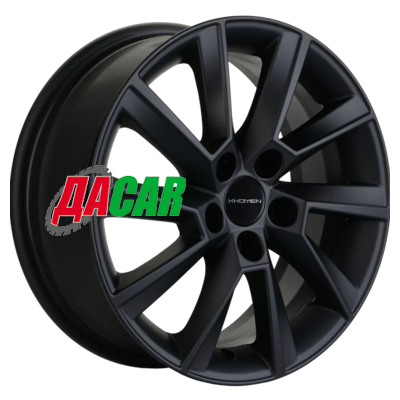 Khomen Wheels KHW1507 (Rapid/Fabia) 6x15/5x100 ET38 D57,1 Black matt