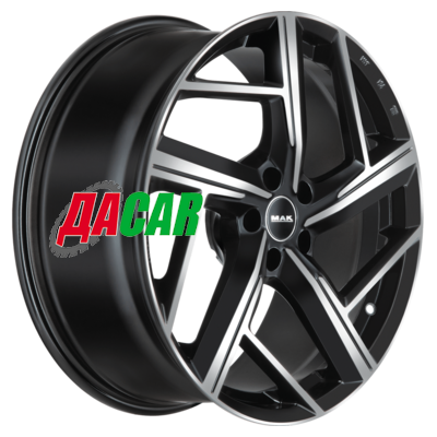 MAK Qvattro 8x18/5x112 ET42 D66,45 Black mirror