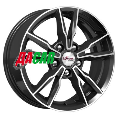 iFree Икигай 6,5x16/5x114,3 ET35 D67,1 Блэк Джек