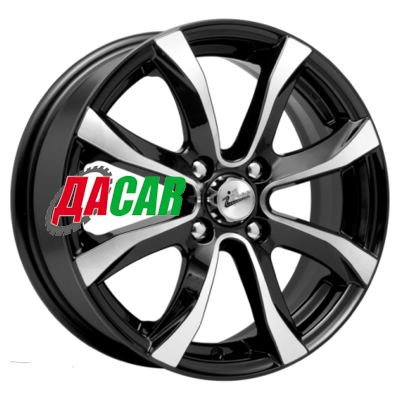 iFree Дайс 6x15/4x100 ET38 D67,1 Блэк Джек