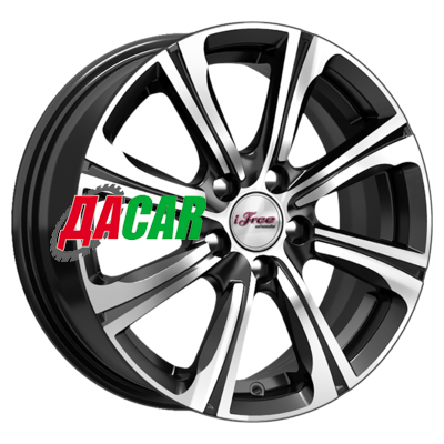 iFree Апероль 6x15/4x100 ET40 D60,1 Блэк Джек