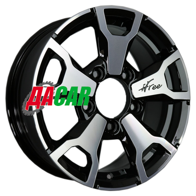 iFree Тайган 6x16/5x139,7 ET40 D98 Блэк Джек
