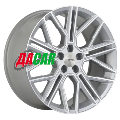 Khomen Wheels KHW2101 (Range Rover) 9,5x21/5x120 ET49 D72,6 Brilliant Silver-FP