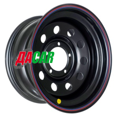 Off-Road Wheels УАЗ (треуг. мелкий) 8x15/5x139,7 ET-40 D110 черный (барабан. торм.)