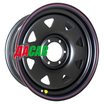 Off-Road Wheels Тойота Ниссан (треуг. мелкий) 7x16/6x139,7 ET30 D110 черный