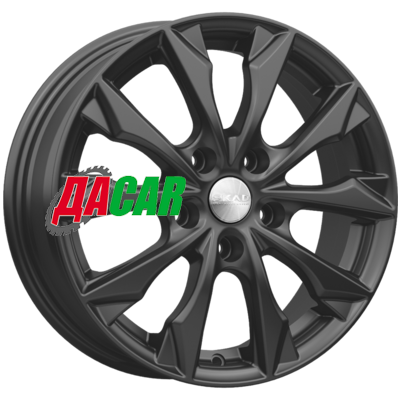 Скад Нагоя 6x16/5x114,3 ET51 D67,1 Черный бархат