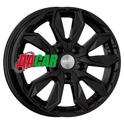 Скад Сочи 6x16/5x114,3 ET43 D67,1 Черный бархат