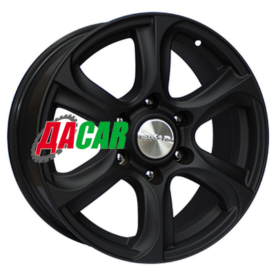 Скад Скала 7,5x17/6x139,7 ET30 D106,2 Черный бархат