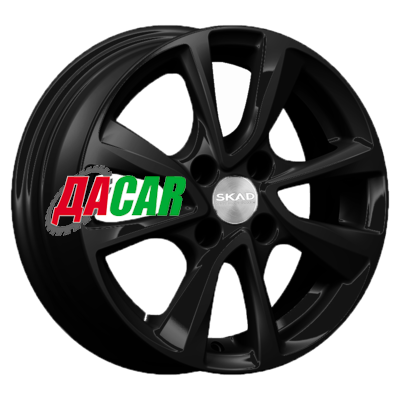 Скад Ницца 5,5x14/4x100 ET35 D67,1 Черный бархат
