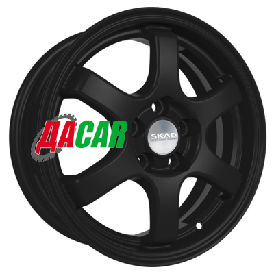 СКАД Киото (КЛ249) 6x15/4x98 ET38 D58,6 Черный матовый
