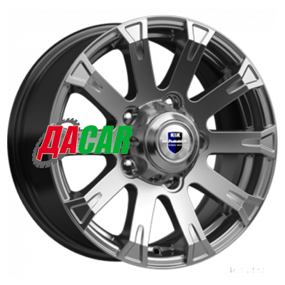 K&K Байкал (КС601) 7x16/5x139,7 ET35 D108,5 Дарк платинум