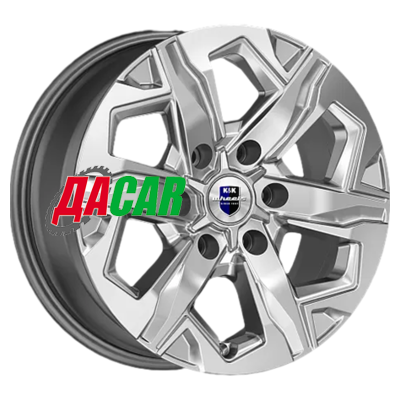 K&K Тейт (КС1050) 7,5x17/6x139,7 ET25 D78,1 Дарк платинум