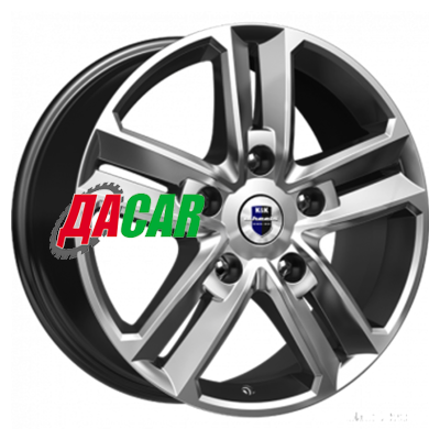 K&K Backfire (КС763) 8x18/5x114,3 ET45 D66,1 Дарк платинум