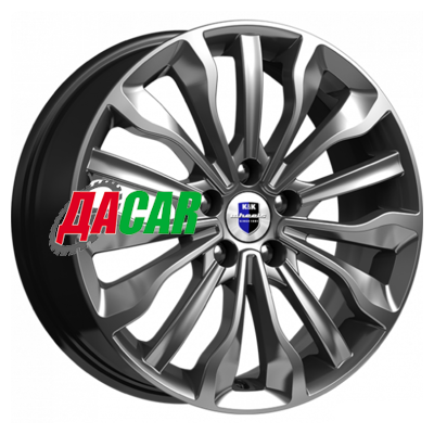 K&K Атакама (КС756) 6,5x17/5x108 ET50 D63,35 Дарк платинум