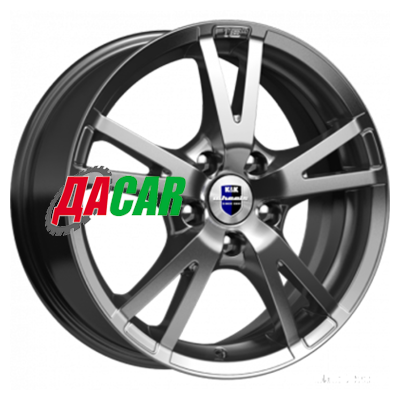 K&K Вольт (КС638) 6,5x16/5x114,3 ET40 D66,1 Дарк платинум