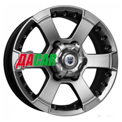 K&K M56-оригинал (КС593) 7x16/6x139,7 ET22 D107,1 Дарк платинум