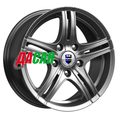 K&K Омаха (КС636) 5,5x14/4x100 ET38 D67,1 Дарк платинум