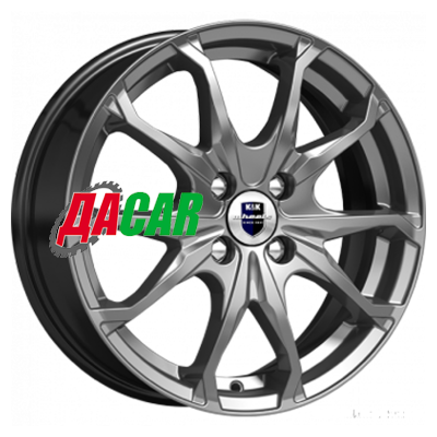 K&K Brent (КС733) 6x16/4x100 ET49 D54,1 Дарк платинум