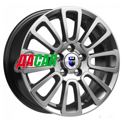K&K Неман (КС717) 6x15/4x100 ET45 D54,1 Дарк платинум