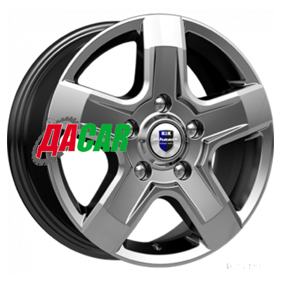 K&K Эллада (КС746) 6,5x16/5x112 ET50 D66,6 Дарк платинум