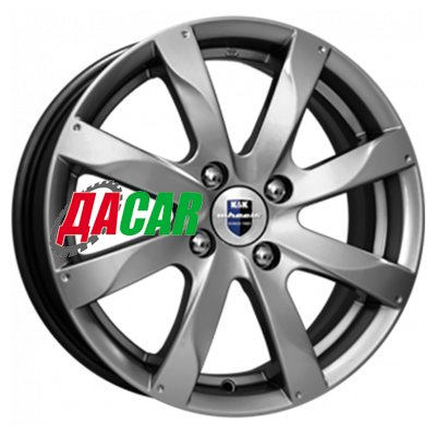 K&K Джемини-оригинал 6x15/4x100 ET40 D60,1 Дарк платинум