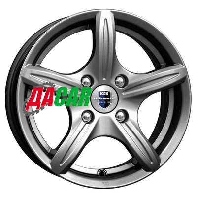 K&K Мирель (КС544) 6x14/4x100 ET38 D67,1 Дарк платинум
