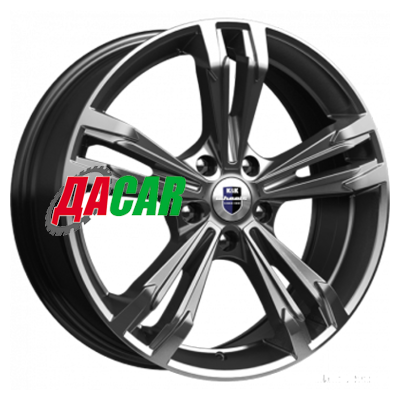 K&K Каррера (КС655) 7x18/5x110 ET35 D65,1 Дарк платинум