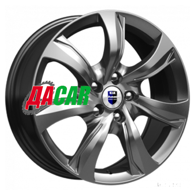 K&K Либерти (КС654) 7x17/4x100 ET35 D67,1 Дарк платинум