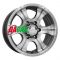 K&K Байконур (КС465) 8x16/6x139,7 ET0 D110,1 Дарк платинум