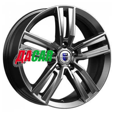 K&K Танаис (КС750) 7x18/5x114,3 ET50 D67,1 Дарк платинум