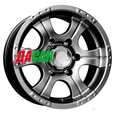 K&K Байконур (КС473) 7x15/6x139,7 ET20 D108,5 Дарк платинум
