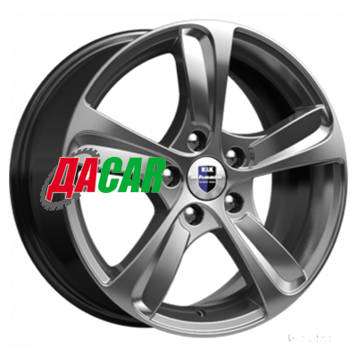 K&K Катана (КС722) 7x16/5x114,3 ET40 D67,1 Дарк платинум