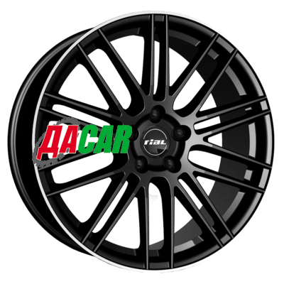 Rial KiboX 9x20/5x130 ET52 D71,5 Diamant black lip polished
