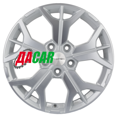 Khomen Wheels KHW1715 (Camry) 7x17/5x114,3 ET45 D60,1 F-Silver-FP
