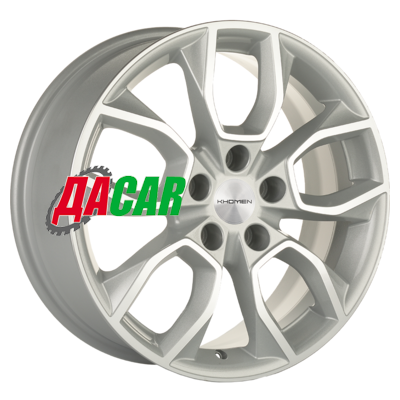 Khomen Wheels KHW1713 (Kodiaq) 7x17/5x112 ET40 D57,1 F-Silver-FP