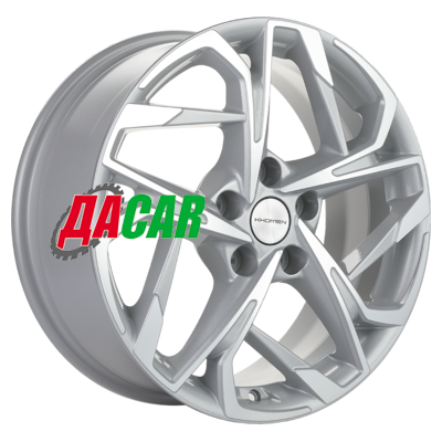 Khomen Wheels KHW1716 (Sonata) 7x17/5x114,3 ET48 D67,1 F-Silver-FP