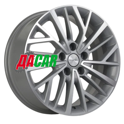 Khomen Wheels KHW1717 (Chery Tiggo) 7x17/5x108 ET40 D60,1 F-Silver-FP