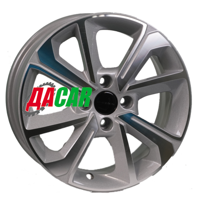 Khomen Wheels KHW1501 (Lada Granta) 6x15/4x98 ET36 D58,6 F-Silver-FP