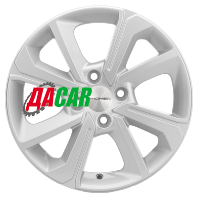 Khomen Wheels KHW1501 (Logan) 6x15/4x100 ET40 D60,1 F-Silver