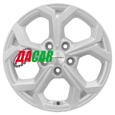 Khomen Wheels KHW1606 (Focus) 6,5x16/5x108 ET50 D63,3 F-Silver